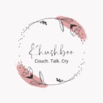 Pink and Black Floral Aesthetic Wedding Organizer Logo