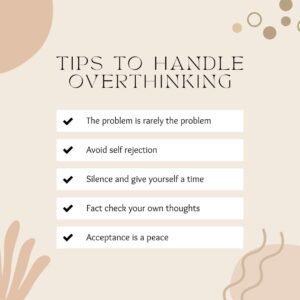 how to control overthinking